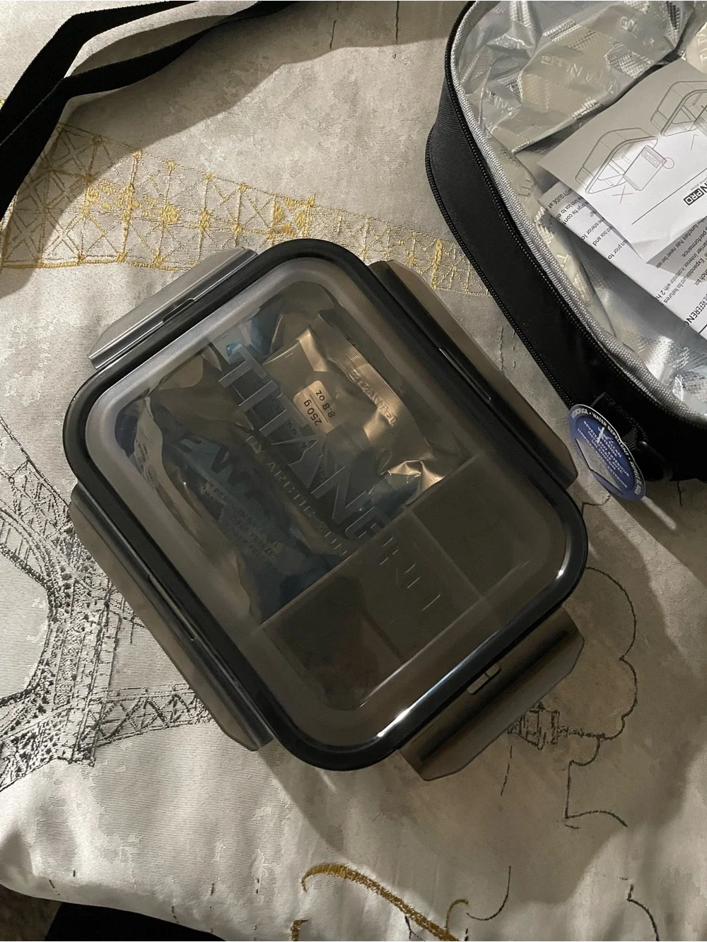 Black Titan Pro Insulated Bento Lunch Bag